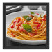 Rustikale italienische Spaghetti Schattenfugenrahmen Quadratisch 40x40