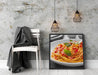 Rustikale italienische Spaghetti Quadratisch Schattenfugenrahmen Dekovorschlag