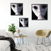 Alien - nicht reden Quadratisch Schattenfugenrahmen Wohnzimmer